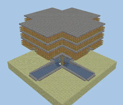 Shulker Farm For High Item Rates Minecraft schematic preview