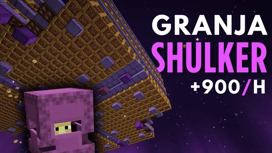 Shulker Farm For High Item Rates Minecraft schematic