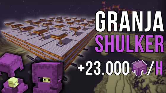 Shulker Farm For High Yields Minecraft schematic