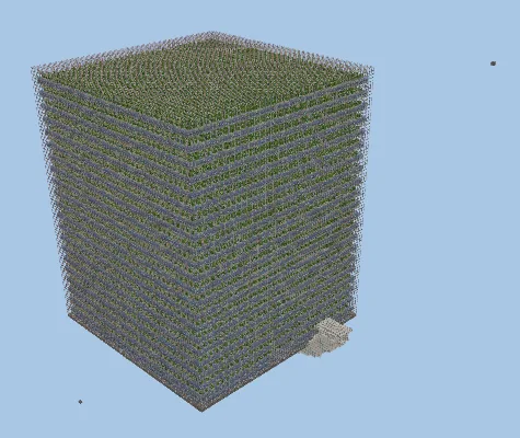Shulkercraft Cactus Farm Redesigned Minecraft schematic