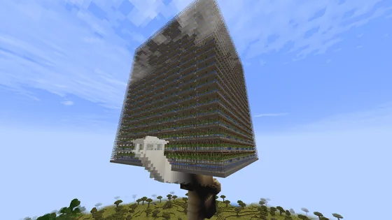 Shulkercraft Cactus Farm Redesigned Minecraft schematic