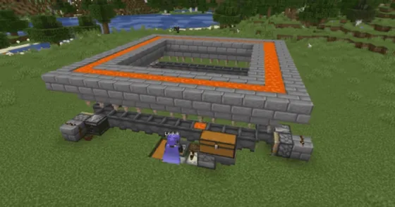 Shulkercraft Lava Farm Minecraft schematic
