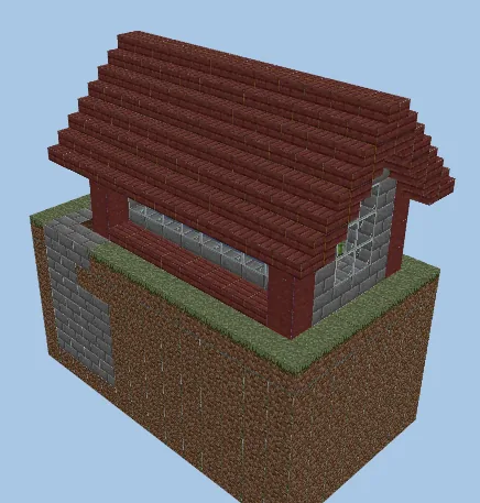 Simple Automated Sugar Cane Farm Minecraft schematic preview