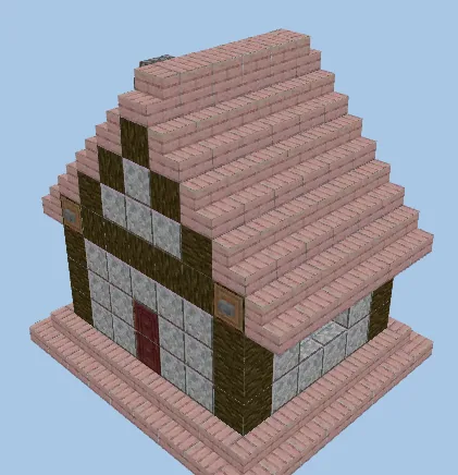 Simple Beginner Starter Home for Minecraft Survival Minecraft schematic