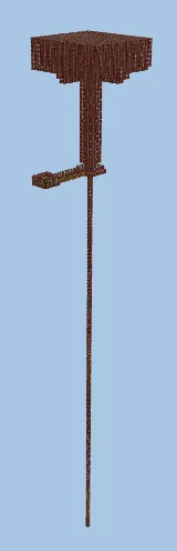 Simple Efficient Mob Farm With Enchanting Minecraft schematic preview
