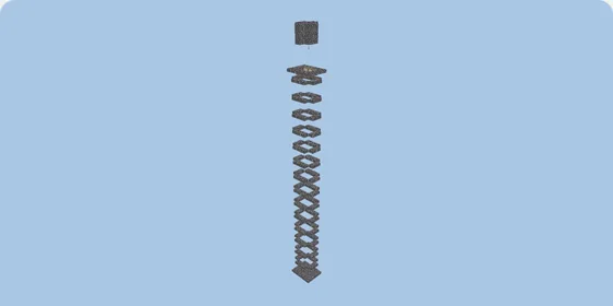 Simple Enderman Farm Tower Minecraft schematic