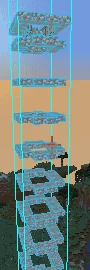Simple Enderman Farm Tower Minecraft schematic