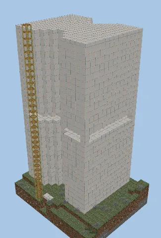 Simple Gunpowder Farm Minecraft schematic