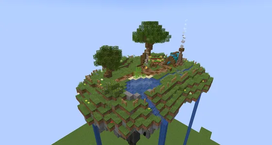 Simple Skyblock Schematic Minecraft schematic