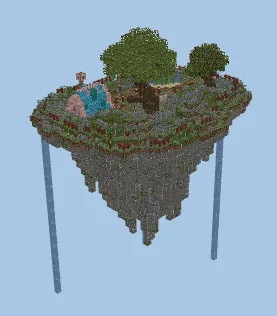 Simple Skyblock Schematic Minecraft schematic