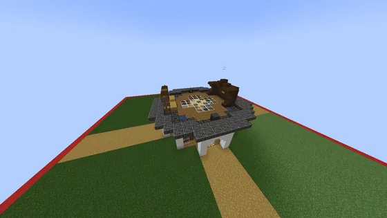 Simple SMP Spawn Building Minecraft schematic