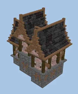 Simple Starter House Minecraft schematic