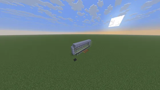 Simple Sugar Cane Farm Design Minecraft schematic