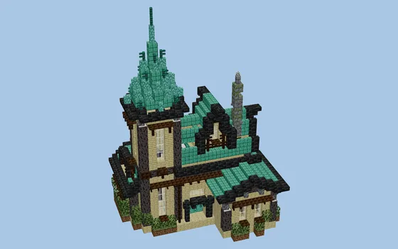 Easy Minecraft Survival Home Minecraft schematic