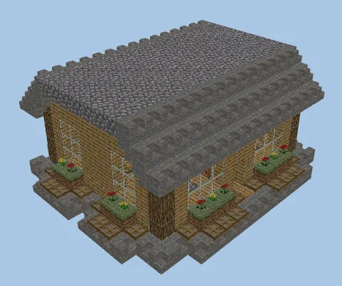 Simple Survival House Minecraft schematic
