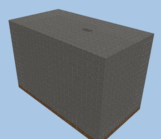 Simple TNT Player Launcher Minecraft schematic preview