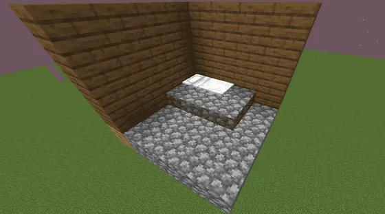 Simple TNT Player Trap Minecraft schematic