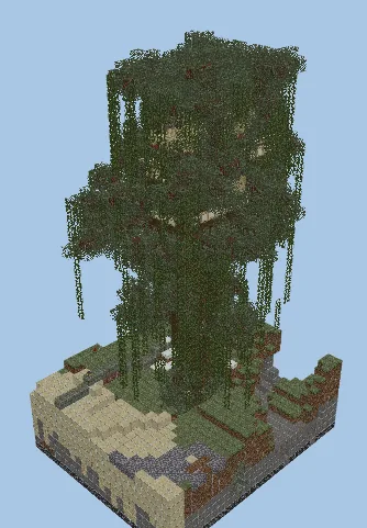 Simple Tree House Minecraft schematic