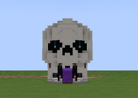 Skull Structure Part 2 Minecraft schematic