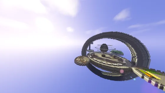 Skyblock Floating Island Minecraft schematic