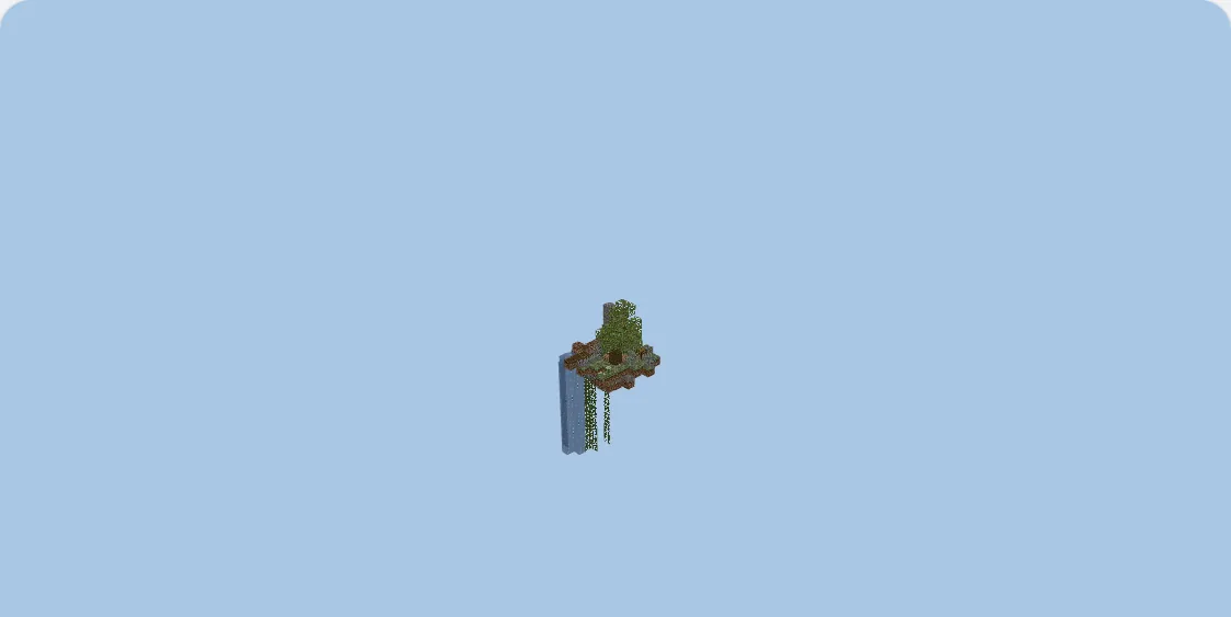 Skyblock Island Base Minecraft schematic preview
