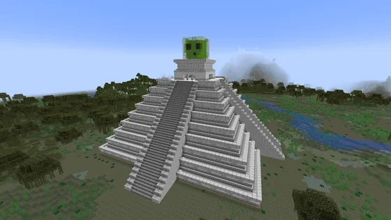 Slime Farm Decoration Minecraft schematic
