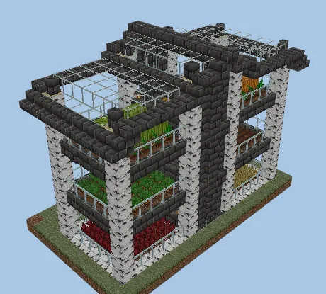 Small Crop House Minecraft schematic