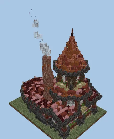 Rustic Medieval Dwelling Minecraft schematic