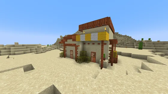 Small Desert Dwelling Minecraft schematic