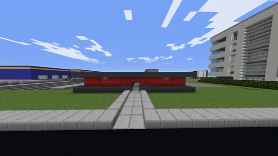 Small Driving School Minecraft schematic