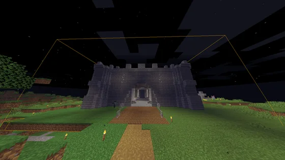 Small Medieval Castle Structure Minecraft schematic