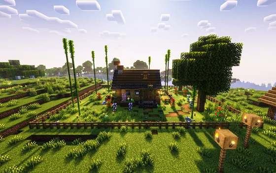 Small Starter House Minecraft schematic