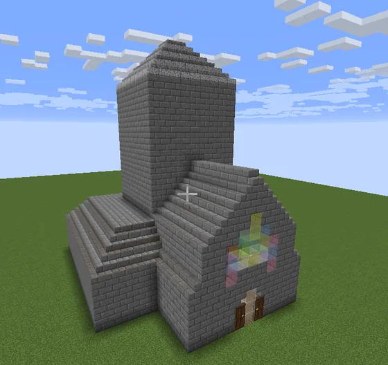 Small Village Church Minecraft schematic