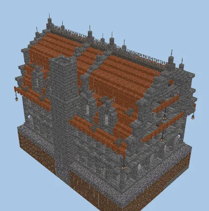 Smitty Magician's Factory House Minecraft schematic
