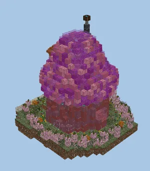 Smurfette House Unfinished Minecraft schematic