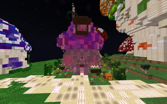 Smurfette House Unfinished Minecraft schematic