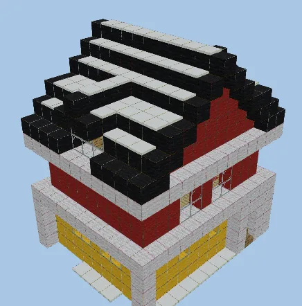 Sonic Battle Space House Minecraft schematic