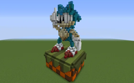 Sonic the Hedgehog Schematic Minecraft schematic