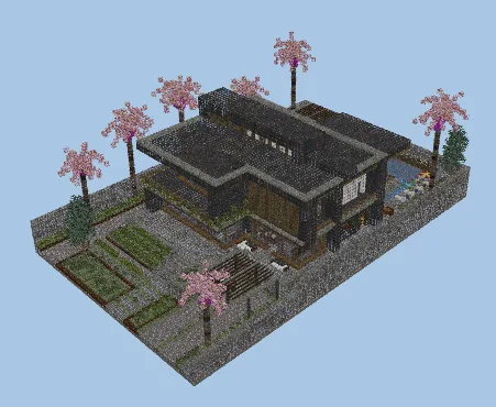 Spacious Modern Residence Minecraft schematic
