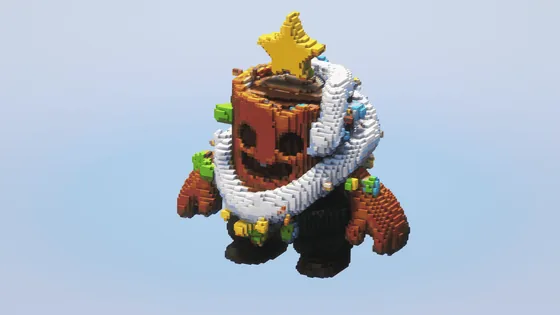 Spike Logmas Build Minecraft schematic