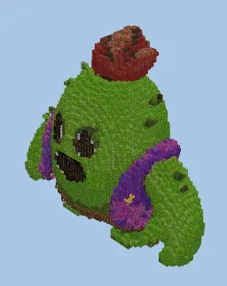 Spike Structure Minecraft schematic