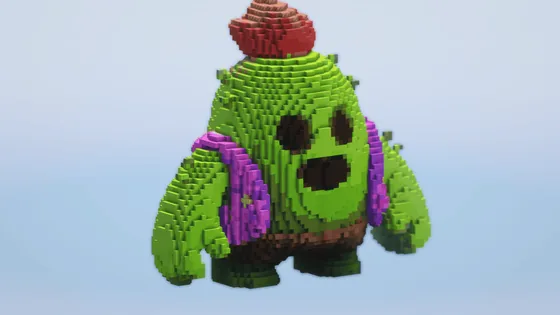 Spike Structure Minecraft schematic