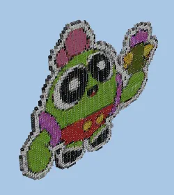 Spike Toon Style Minecraft Build Minecraft schematic