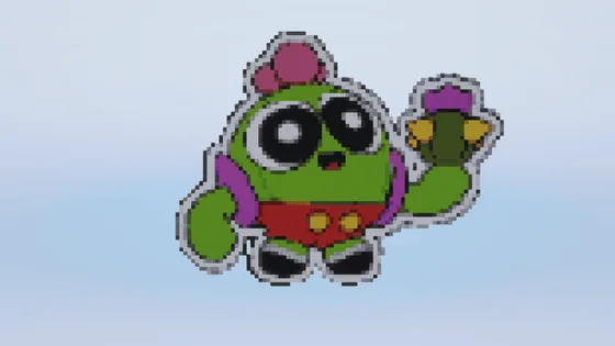 Spike Toon Style Minecraft Build Minecraft schematic
