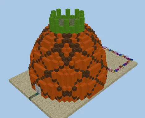 SpongeBob's Pineapple House Minecraft schematic preview