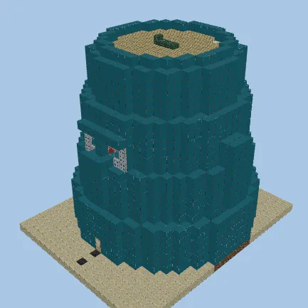 Spongebob's Squidward House Minecraft schematic