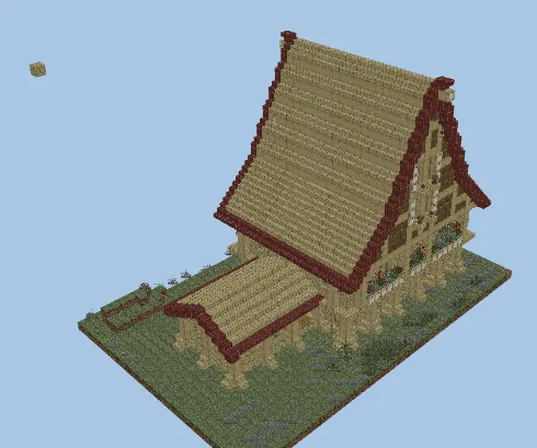 Spruce Survival Home Minecraft schematic
