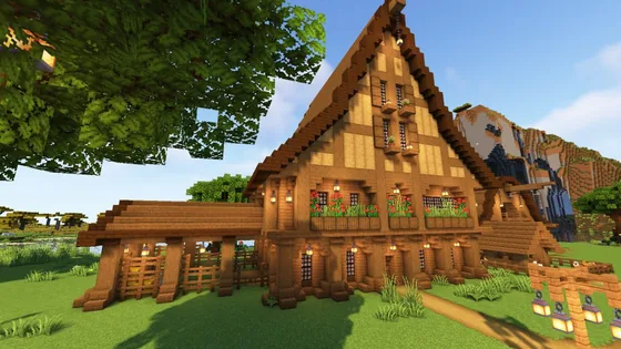 Spruce Survival Home Minecraft schematic