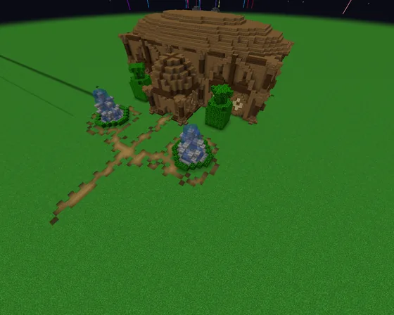 Spruce Tree Mansion With Interior Minecraft schematic
