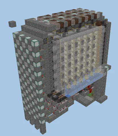 Standard Rail Duplicator Minecraft schematic preview